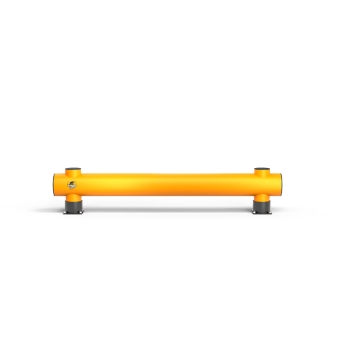 Rack-Mammut® Rammschutzbarriere Einzelplanke, Länge 2,00 m