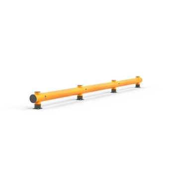 Rack-Mammut® Rammschutzbarriere Einzelplanke, Länge 8,00 m